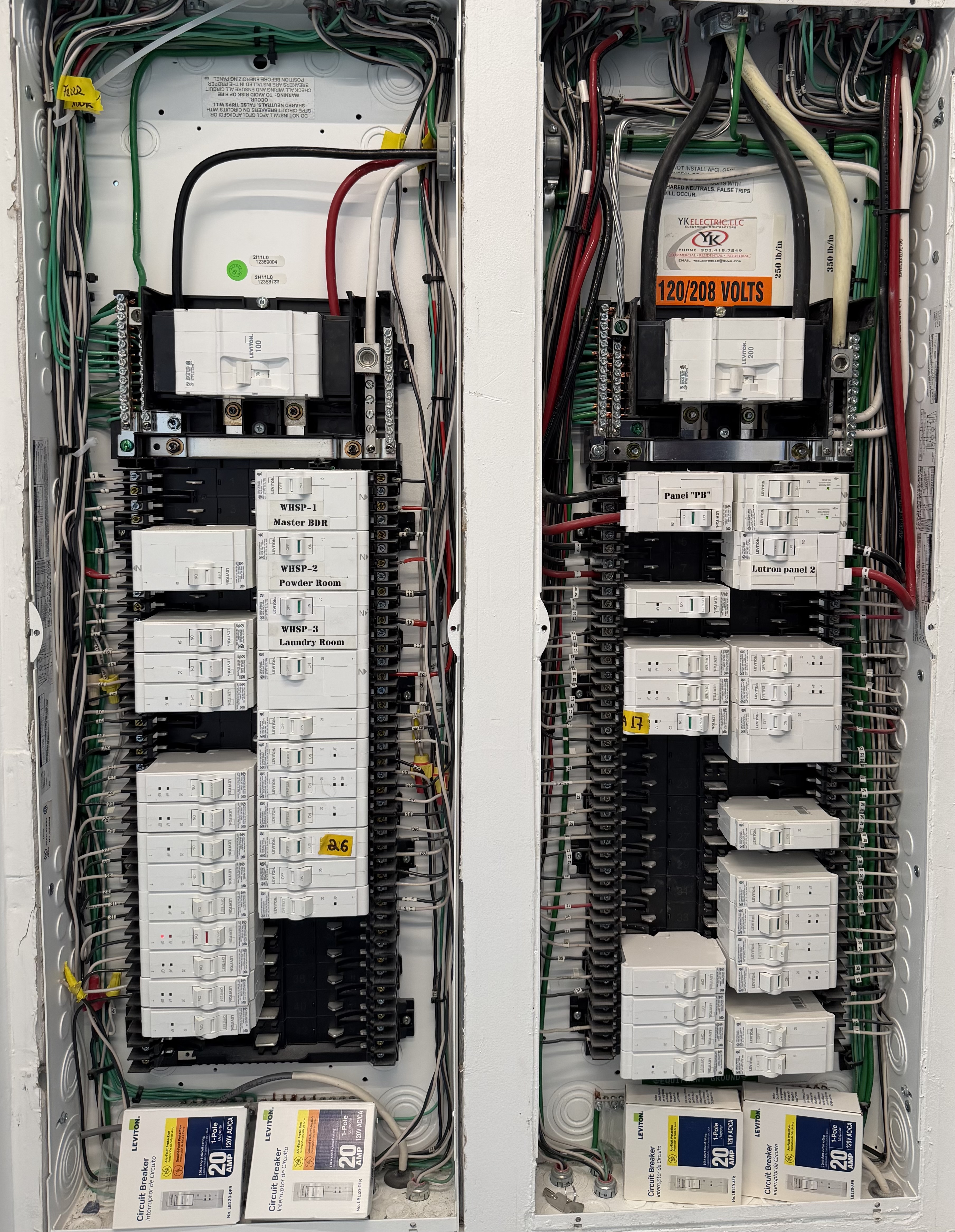 200-Amp Panel Upgrade by YK Electric